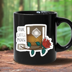 Run Little Mouse - Dark Romance Inspired Sticker
