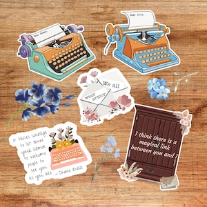 Typewriter Stickers | Insatiable Bookish Sticker Bundle