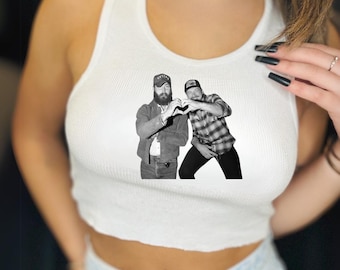 Post Malone & Morgan Wallen Graphic Tee: Country Rap Concert Shirt