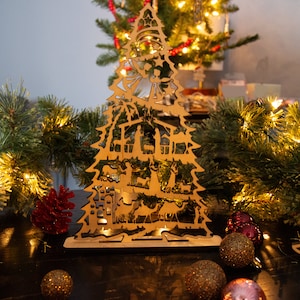 Christmas Nativity Tree