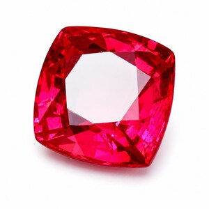9.55 Ct Cushion Cut Ruby Loose Gemstone | Deep Red Ruby for Ring, Pendant & Jewelry | July Birthstone | Gift for Her