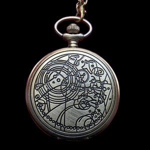 Doctor Who Time Lord Pocket Watch, Perfect Gift for Him/Her Victorian Steampunk Pocket watch zdjęcie 2