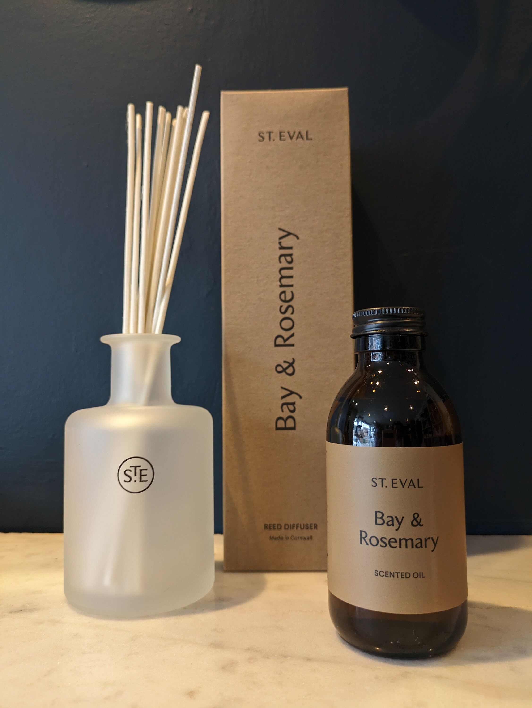 St Eval Bay and Rosemary Diffuser Set Etsy UK