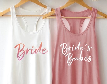 Bachelorette Party Shirts, Bridesmaid Shirt, Brides Babes Shirt, Squad Shirt, Bachelorette Shirts, Bride Shirt, Bridesmaid Tank Tops