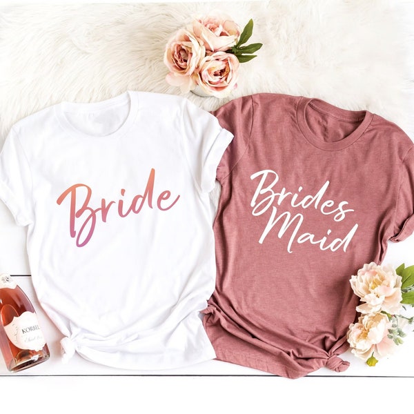 Bridesmaid Shirt, Bridesmaid Proposal, Maid of Honor Shirt, Bride Shirt, Bridesmaid Gift, bachelorette shirts, Bridal Party Shirt