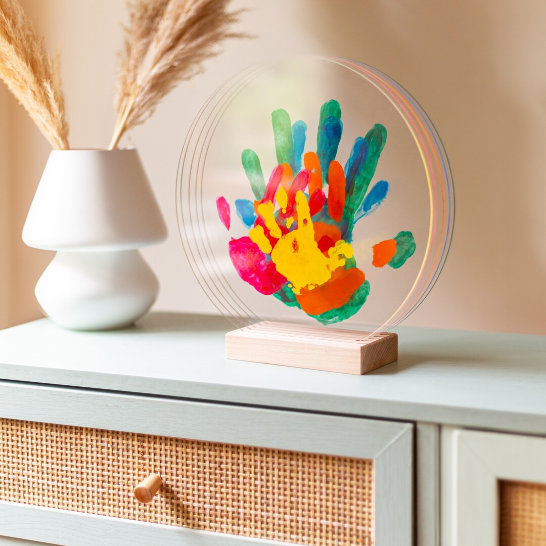 Patrocle - Kit Empreintes Famille de 5 personnes Made in France - Empreintes de Bonheur - Coffret Naissance - Pep's