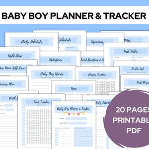 Baby Planner and Log