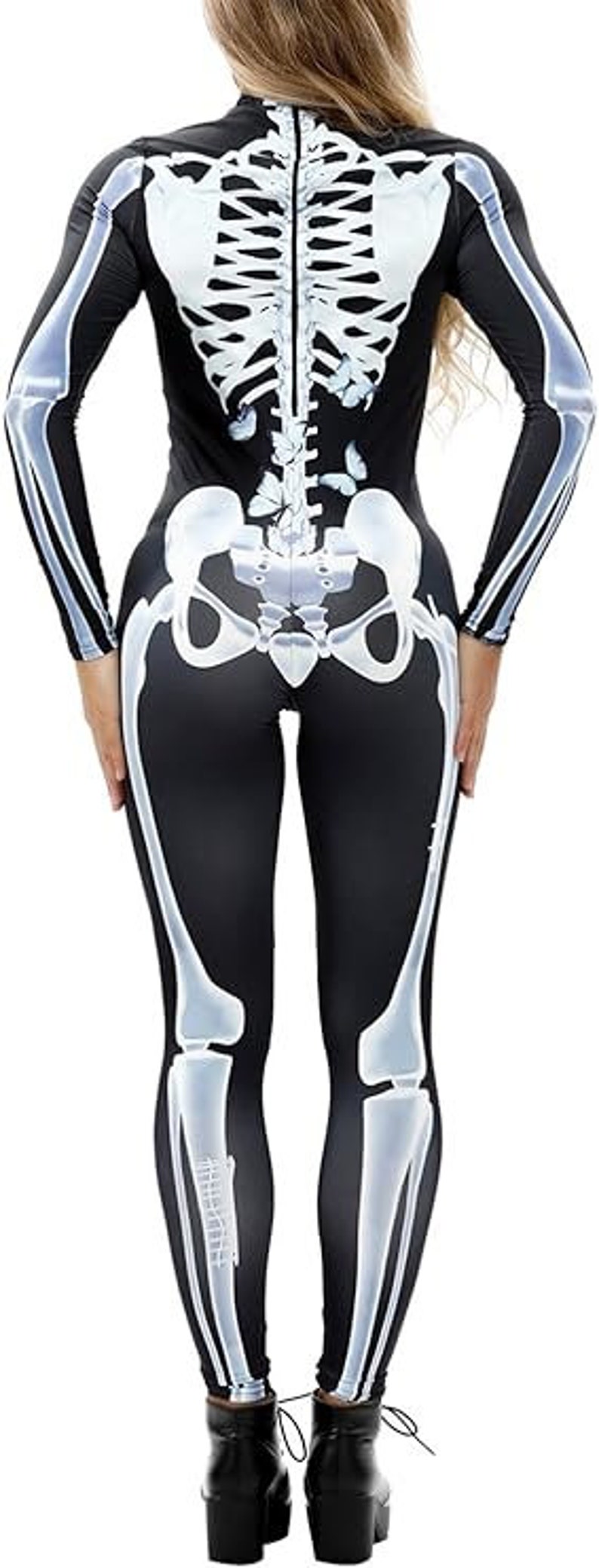 Skeleton Costume, Halloween Costumes for Women, Halloween Bodysuit