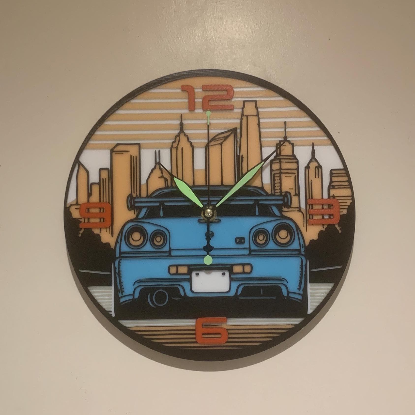 R34 clock - Etsy 日本