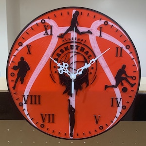 Custom All Stars Basketball clock