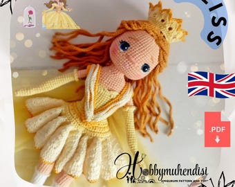 Bella's Waltz – Amigurumi Dancing Girl Doll , ENG Pattern
