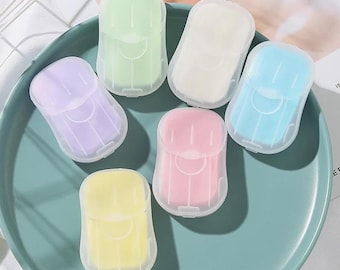 Scented Travel Paper Soap Sheets | Portable Hand Wash, 300 Count