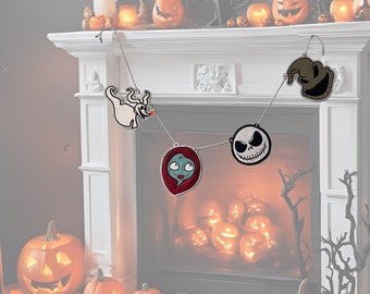 Bad Dream Before Christmas Hanging Banner