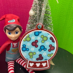Snow Globe Ornament