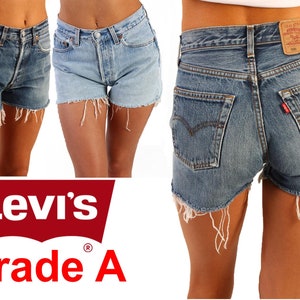 Levis High Waisted Shorts Hot pants Women Grade A Size 6 8 10 12 14 16