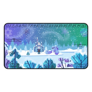 Cardgame mtg Card speelmat Disney Frozen speelmat voor tcg ccg bureau mat lorcana TCG accessoires speelmat Elsa van Frozen Cadeau voor Gamer