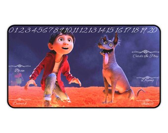 Desk Mat Coco Non Official Disney Coco Lorcana Playmat Desk Pad Coco Gaming Mat Custom Desk Mat Mousepad TCG CCG Lorcana play mat pixar