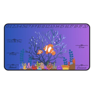 Kaartspel mtg Finding Nemo Card speelmat Nemo speelmat voor tcg ccg bureaumatten lorcana TCG accessoires neopreen speelmat Geschenken voor Gamer