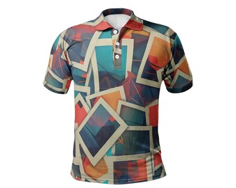 A Thousand Words Retro Golf Polo - Premium Stretch Fabric, Exceptional Comfort & Breathable Design, Perfect for Daily Wear