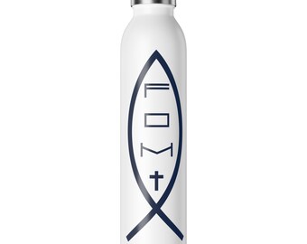 Fisher of Men Slim Water Bottle / Faith / Christian Gifts