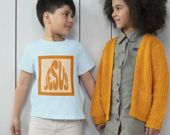 T-shirt graphique cool pour les jeunes d'été | Vêtements pour enfants | Vêtements pour enfants et adolescents | Tenues Chrétiennes