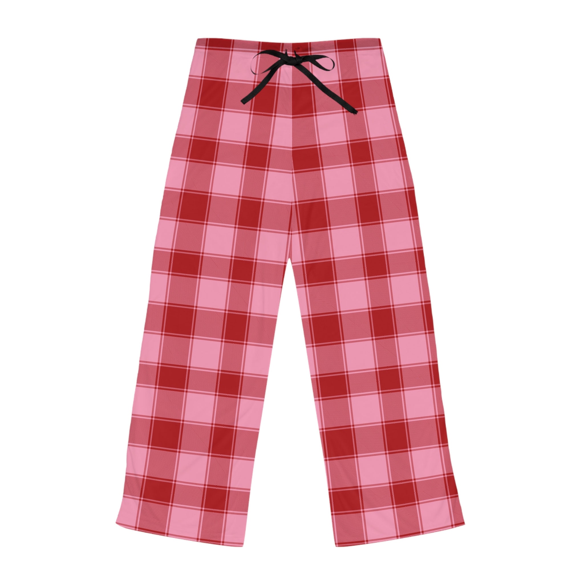 Buy Pink Plaid Pajamas Online In India -  India