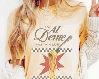 Pastashirt, Food Lover-shirt, Italië Shirt voor haar