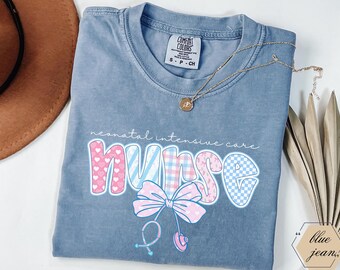 Nicu Nurse Shirt Nursery Shirt, Mother Baby Unit Shirt, Gift for Nicu Nurse, New Nurse Gift, Nicu Nurse T Shirt
