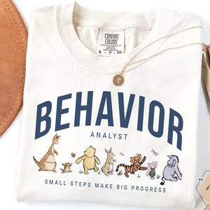 BCBA Shirt, ABA Therapie Shirt, Comfort Colors BCBA