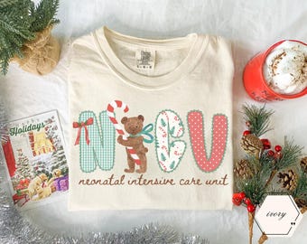 Nicu Nurse Christmas Shirt, Neonatal Intensive Care Unit, Gift for Nicu Nurse