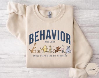 BCBA Sweatshirt, BCBA Gift, ABA Sweatshirt