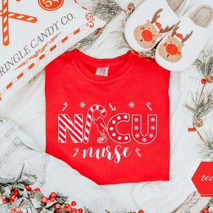 Nicu Nurse Shirt, Neonatal Icu Shirts, Christmas Nicu Nurse Shirt, Gift for Nicu Nurse, New Nurse Gift, Nicu Nurse T Shirt