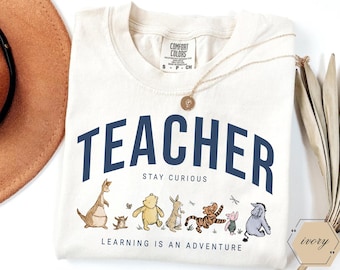 Comfort Colors Teacher tshirt, Cute Teacher Shirts, Gift for New Teacher