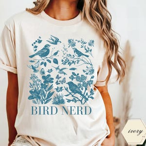 Bird Nerd shirt, Bird Watching Shirt, Shirt for Bird  Nerd, Bird Watching Gifts, Birdwatcher Shirt, Bird Species, Bird Lover Shirt