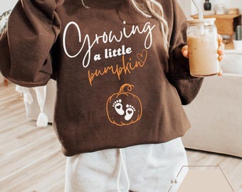 Sweatshirt zwangerschapsaankondiging Halloween: grappige zwangerschapsonthulling