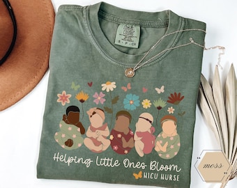 Camiseta de enfermera de la UCIN, Unidad de Cuidados Intensivos Neonatales, Camisetas lindas de la UCIN
