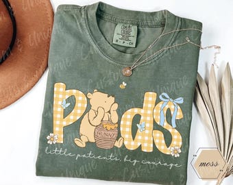 Peds Nurse Shirt, Pediatric Nurse Tshirt, Cute Pediatric Shirts