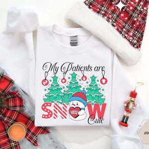 Kerst Nicu verpleegkundige sweater, Nicu verpleegkundige trui, Nicu verpleegkundige sweatshirts, cadeau voor Nicu verpleegkundige, cadeau nieuwe verpleegkundige, Nicu afgestudeerd