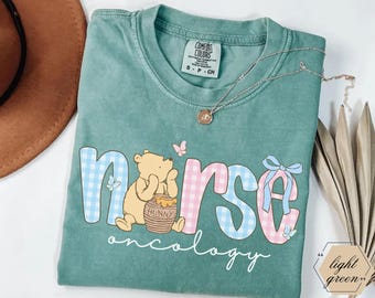 Camiseta para Enfermeira Oncológica, Camiseta para Enfermeira de Câncer ... de Mama