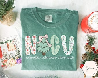 Nicu Christmas Shirt, Neonatal Intensive Care Unit, Gift for Nicu Nurse