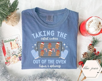 Kerstshirt arbeid en bevalling, verpleegkundige shirts arbeid en bevalling, cadeau L&D verpleegkundige, trui verpleegkundige arbeid, shirt L&D verpleegkundige