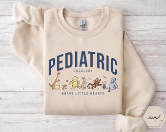 Pediatric Oncology Sweatshirt, Peds Oncology Nurse, Cancer Nurse