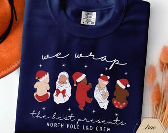 Labor and Delivery Christmas Shirt, Labor and Delivery nurse shirts, L&D Nurse Gift