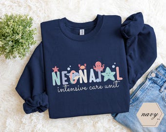 Neonatal Nurse Sweatshirt, NICU Pullover, Neugeborenen ICU Sweatshirt