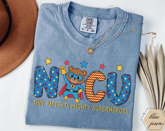 Cute Nicu Shirts, Nicu Nurse Gifts, Comfort Colors Nicu, Valentine nure shirts