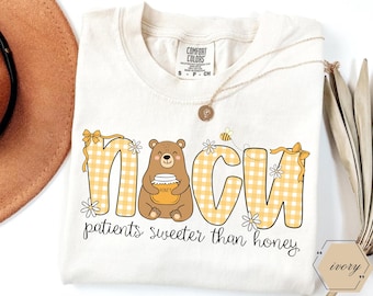 Camisetas bonitas para la UCIN, regalos para enfermeras de la UCIN, unidad de cuidados intensivos neonatales