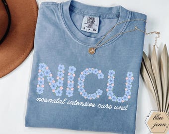 Nicu Nurse Shirt Nursery Shirt, Mother Baby Unit Shirt, Gift for Nicu Nurse, New Nurse Gift, Nicu Nurse T Shirt