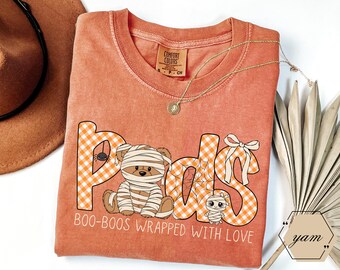 Peds Nurse Halloween Shirt, Kinderpflegerin Tshirt, Pediatrics Shirt