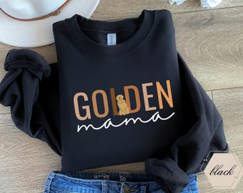 Felpa Golden Retriever, regali Golden Retriever per donne, la vita è d'oro