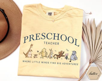 Vorschullehrer-Shirt, PreK-Lehrer Komfortfarben, PreK-T-Shirt